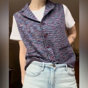 Vintage Collared Sweater Vest